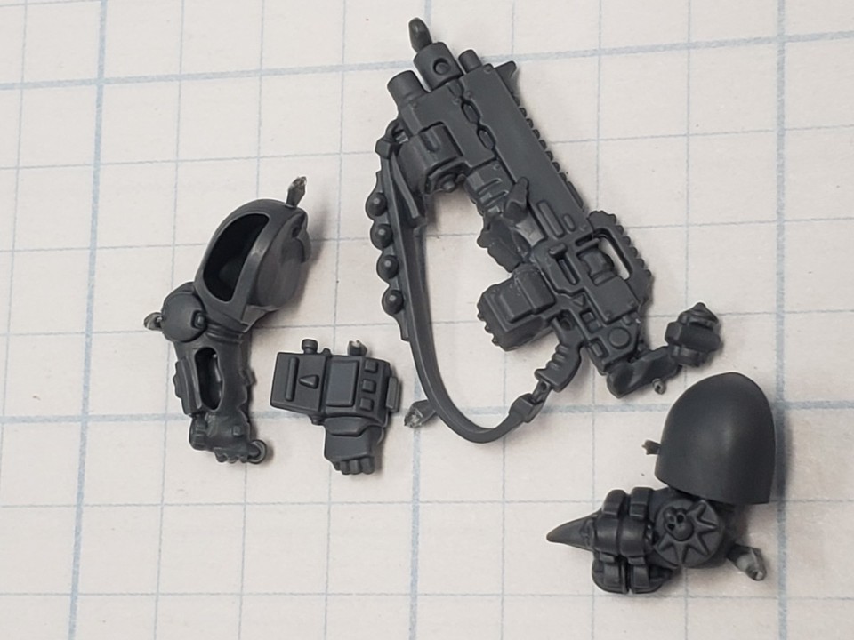 40k Deathwatch Bits Kill Team Gravis Breacher Veteran Bolt Rifle Comms ...