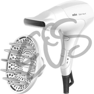 Braun SATIN HAIR 3 Haartrockner mit Diffusor Weiß 2000W HD 385 UVP:49,90 