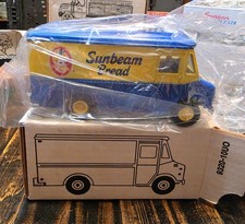 Vintage SUN BEAM BREAD Die Cast Metal Step Van Bank ERTL NOS NIB ADVERTISING