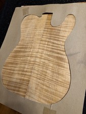 Quarter Sawn Curly Maple Drop Top 0801D - Book Matched 18.5 x 14" x 0.20"