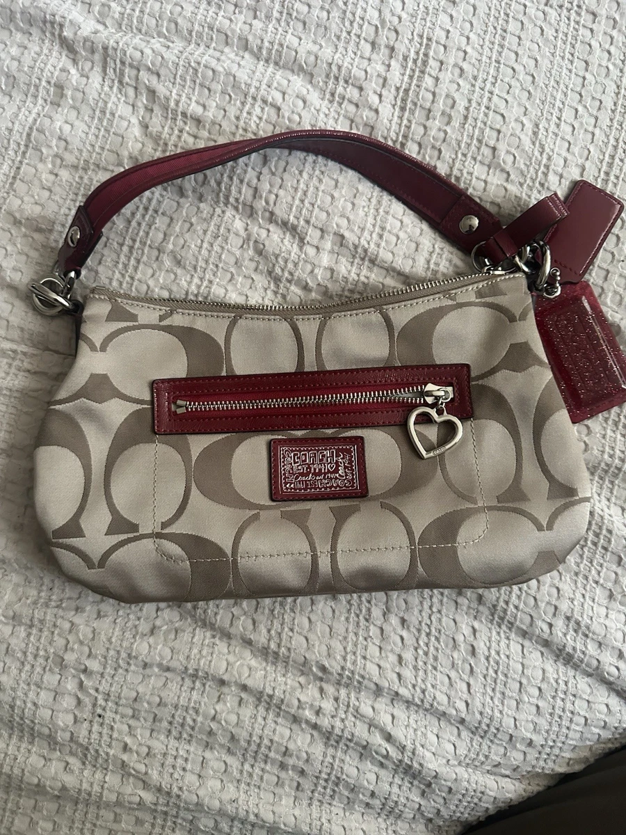 Coach Poppy Canvas Exterior Shoulder Bag Bags & Handbags for Women