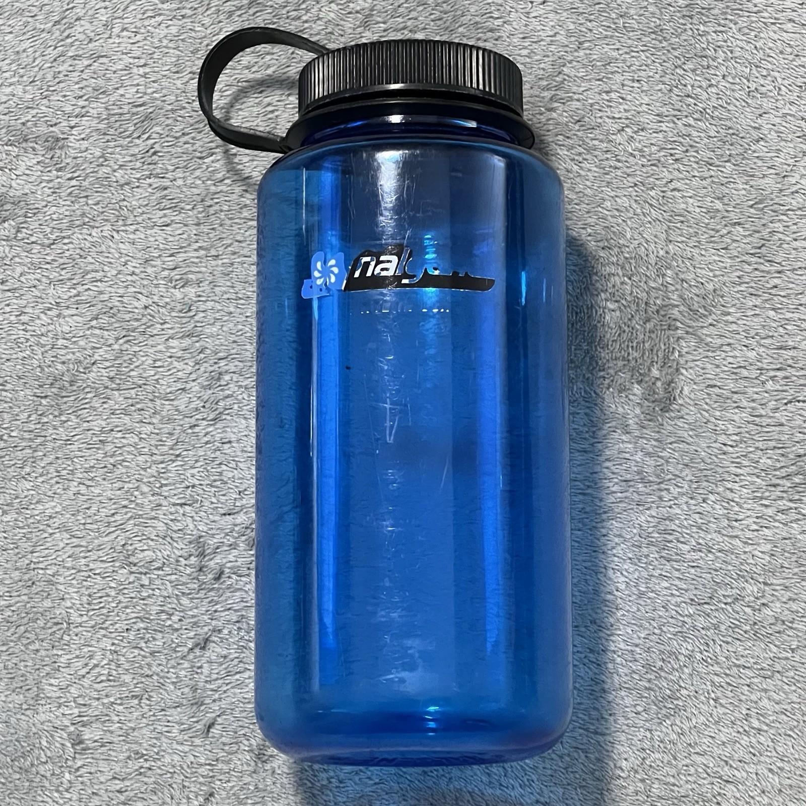 32oz Blue Black Wide Mouth 1000ml Made In Usa