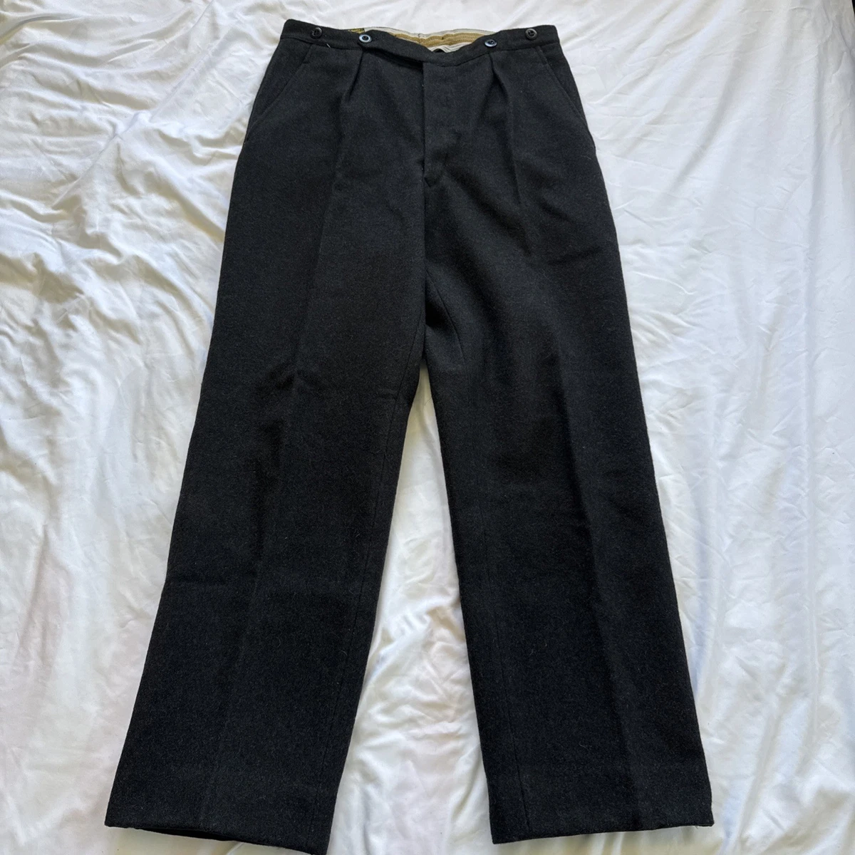 1950s〜60s Wool Slacks Wool Blend Original 1950s Vintage Pants for Men for sale | eBay