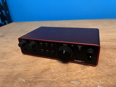 Focusrite Scarlett 2i2 4th Gen USB Audio Interface