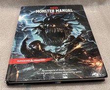 Dungeons  Dragons Monster Manual D D Hardcover 2014 1st Printing