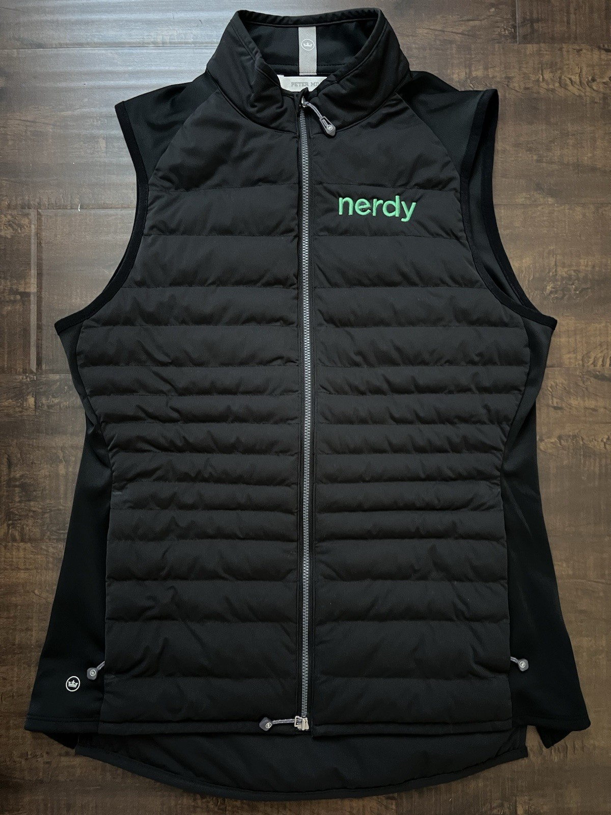 PETER MILLAR FUSE ELITE Quilted  Jacket Wind Water Resistant Outdoors Vest sz M