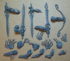 Sylvaneth - Kurnoth Hunters - Greatswords Arms Shoulders (b) Kitbash Bits Box