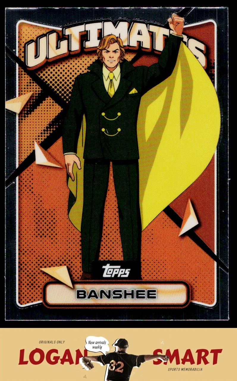 Banshee 2025 Topps Finest X-Men '97 #7