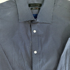 Tommy Hilfiger Mens THFLEX Athletic Stretch Button Up Dress Shirt Business