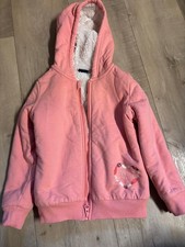 LUPILU Dick gefütterte Mädchen Sweat-Jacke Größe 110-116 ( gut erhalten ) Rosa