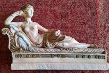 Ancienne sculpture statue neo classique Napoléon Venus Déesse antique Bonaparte 