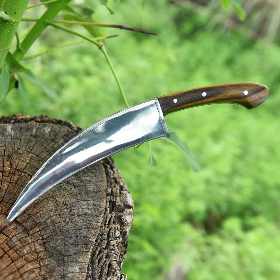 13” Karambit Knife — 7” Carbon Steel Curved Blade · 5” Full-Tang Handle - Image 2 of 4