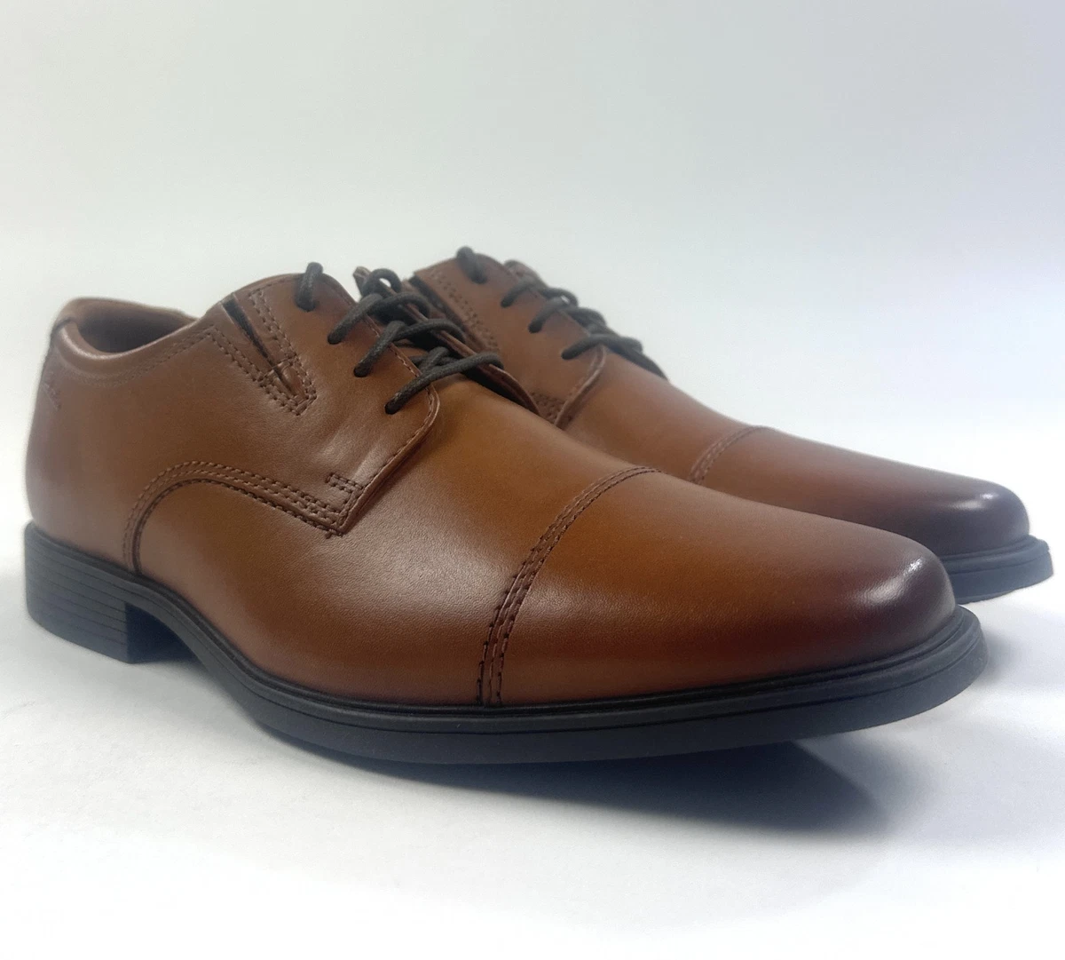 Clarks Collection Tilden Mens 12M Ultimate Comfort Ortholite Brown Loafer Shoes Clarks Tilden M Dress Shoes for Men for sale | eBay main image 4