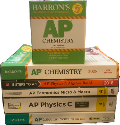  COMPLETE AP Study Bundle   Calc BC, Physics 1 & 2, Physics C, Chemistry, Econs