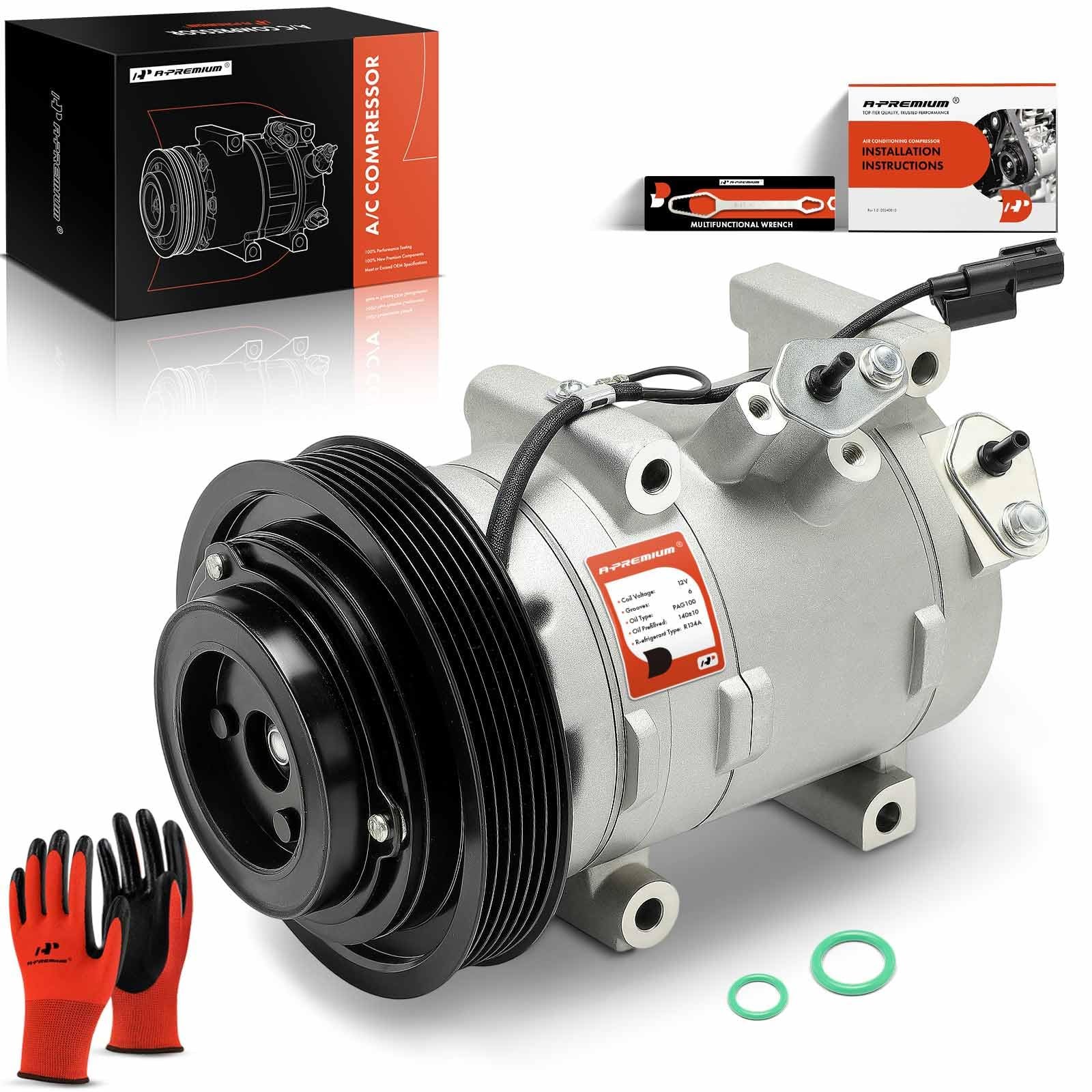 With A/c Clutch Compatible With...