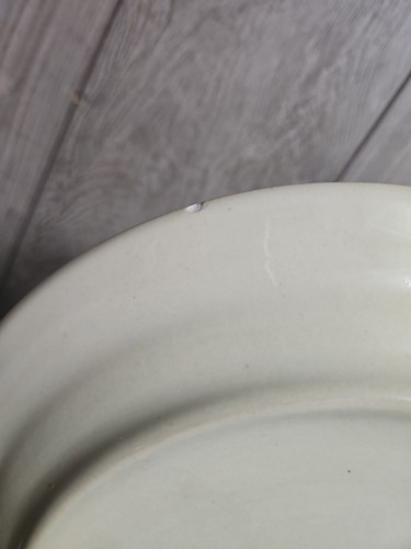 RED WING POTTERY Adobe stone brown beige DINNER PLATES, 10", just 1, VTG #1 - Picture 8 of 10
