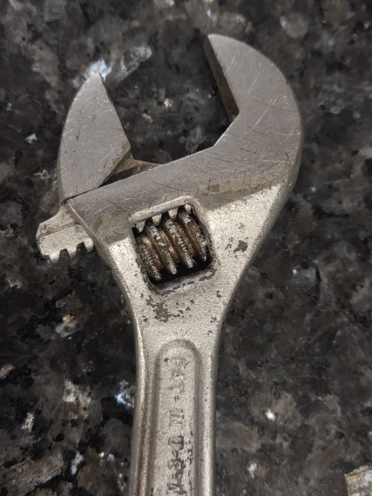 JH Williams And Company Superjustable 8" VIntage Adjustable Wrench