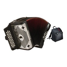 NEW IN BOX Hohner 3100GB 31 Key Panther Diatonic Accordion Hohner ABG Gig Bag