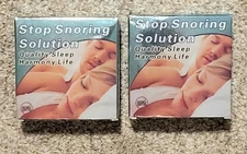  Stop Snoring Solution Anti-Snoring Mouthpiece - 2 PACK - Brand New in box
