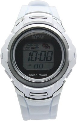 [Arias] Solar Digital Dash Watch Waterproof Multifunctional Urethane Belt A