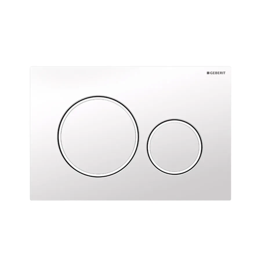 Sigma20KH Geberit flush plate Chrome / Matt Chrome
