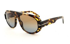 TOM FORD TF 1102 Blake-02 Sunglasses 52F Tortoise/Double Gradient lenses 59 New