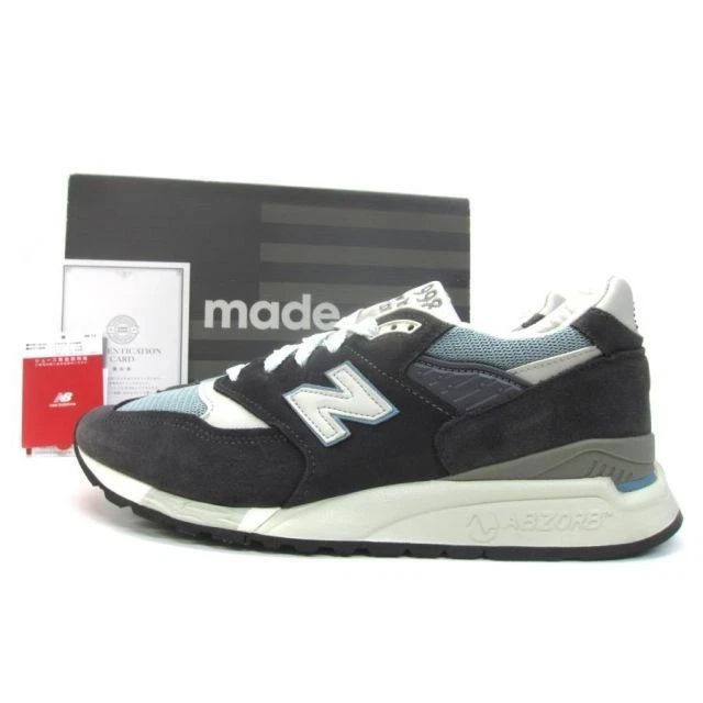 New Balance Kith x 998 Made in USA Steel Blue | eBay