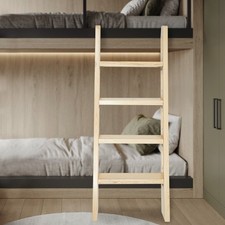 Bed Ladder, 4-step Wooden Ladder, Step Ladder used for ascending, picking up