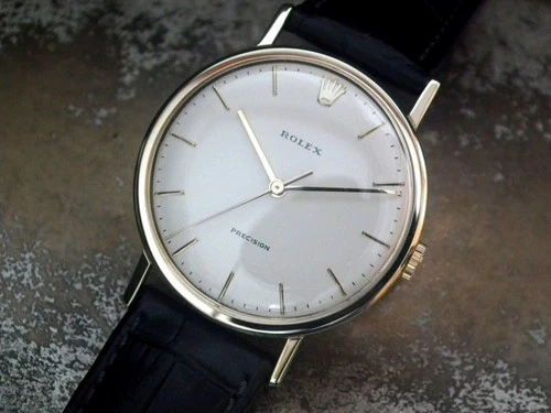 Stunning 1962 9ct Gold Full Size (34mm) Rolex Precision Gents/Unisex Vintage