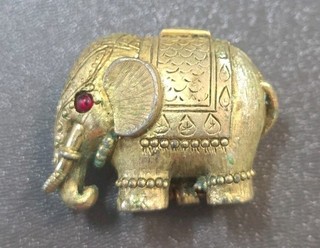 Vintage 1960s Max Factor “Tiny Tuskers” Compact