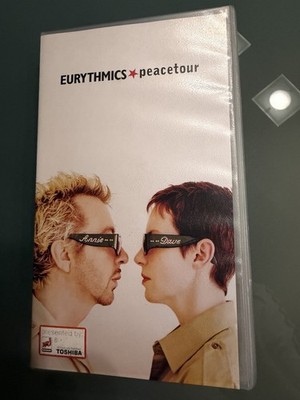 Eurythmics Peacetour VHS Original Konzert Annie Lennox Dave Stewart Sammlerstück