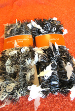 Halloween Tinsel Garland Lot Includes GlowInDark Skulls Ghosts Target 2011