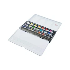 ROSA Gallery Modern Professional Watercolor Paint Set, Made in Ukraine, 21 Water