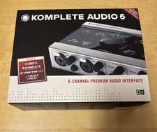 Native Instruments KOMPLETE AUDIO 6 - 6 Channel Premium Audio Interface NIB
