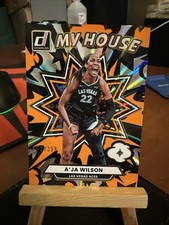 2025 Panini WNBA Donruss A'Ja Wilson Orange Laser /399 My House - Aces