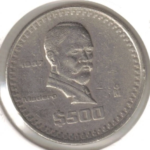 Denomination 1987 Mexican Coins (1905-Now) 500 Pesos for sale | eBay