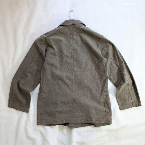 45R / 45rpm Cotton Jacket Collared Double-Breasted Patch Pockets Excellent image 11