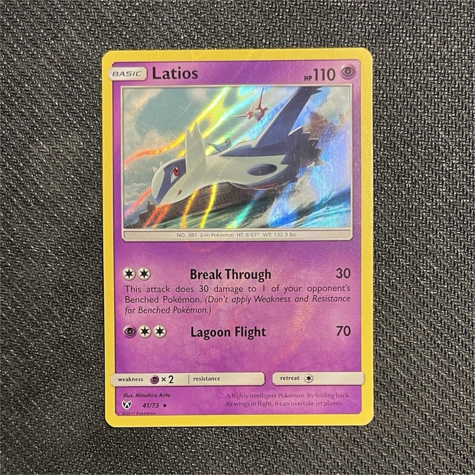 Pokemon Latios 41/73 Holo Rare Shining Legends NM