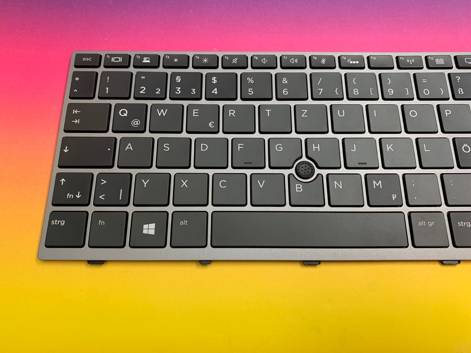 TECLADO ESPA&Ntilde;OL HP ELITEBOOK 755 850 G5 ZBOOK 15U G5 SERIES CON FRAME Plata Retroiluminado Y Con Pointstick