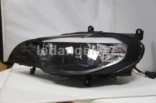 2007-2013 Year LED head lamps For BMW X5 E70 LED headlights Black Housing SN - Picture 2 of 12
