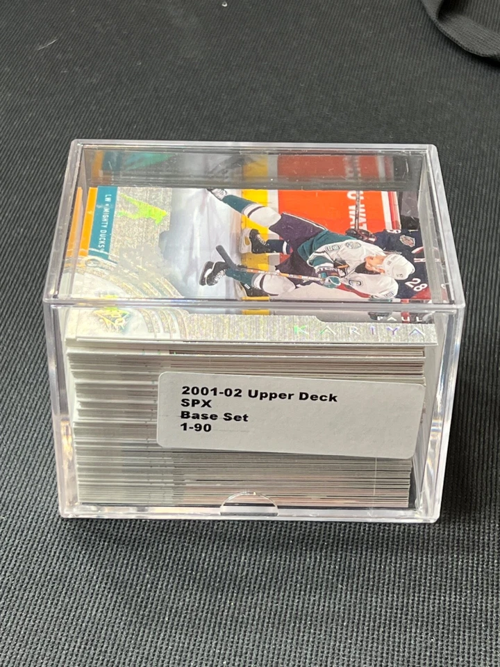 2001-02 SPx Hockey Complete Base Set (1-90) w/o SP's - Image 4 of 4