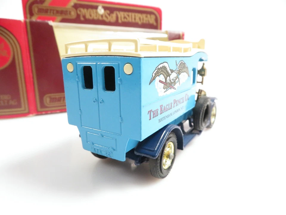 Matchbox Models of Yesteryear Y25 1910 Renault AG Eagle Pencil #9147 - Bild 4 von 4