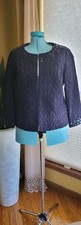 Dana Buchman NWOT Women's Suit Jacket With Decorative Button Neckline Sz 6
