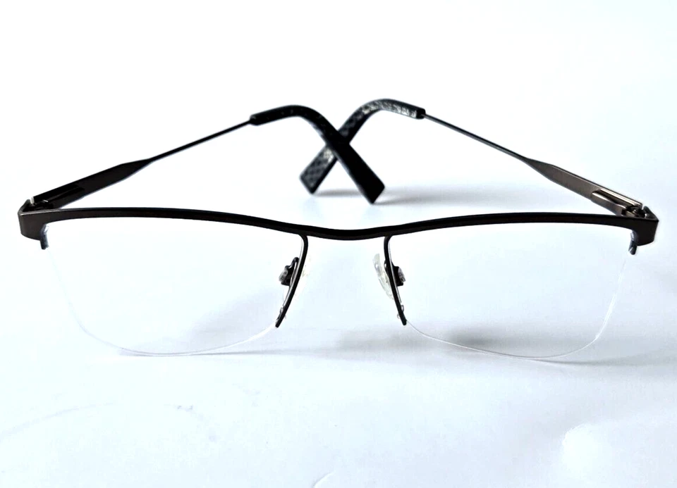 NAUTICA N7337 030 GUNMETAL BLACK UNISEX NEW AUTHENTIC EYEGLASSES 55-18-145 - Image 4 of 4