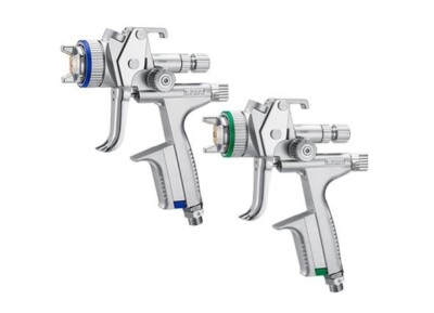 SATAJet 5000B HVLP 1.3 Digital 210179. Including .3, .6 And .9l RPS Cups