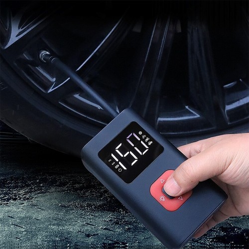 Mini Tyre Inflator 150PSI Wireless Inflation Emergency car Motorcycle ...
