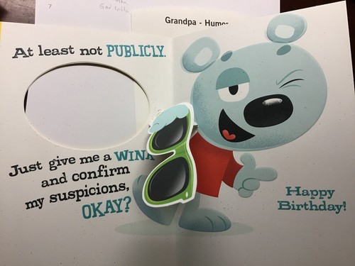 GRANDPA FUNNY BIRTHDAY Cards from Grandkids, Funny Grandfather Birthday , 86 - Picture 13 of 27