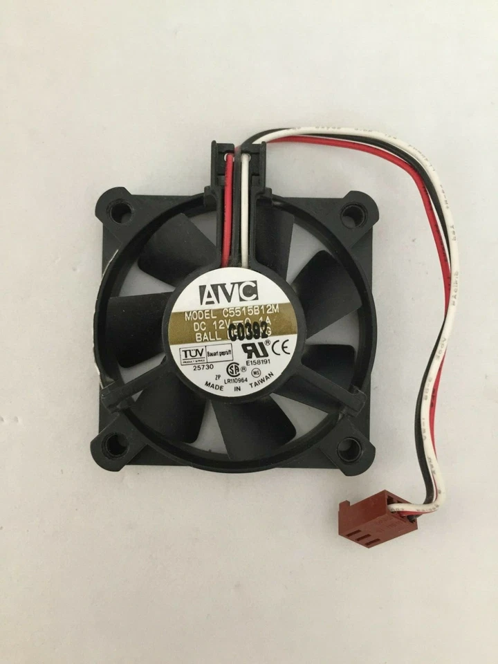 AVC model C5515B12M DC 12V 0.1A Cooling Fan  - Image 3 of 4