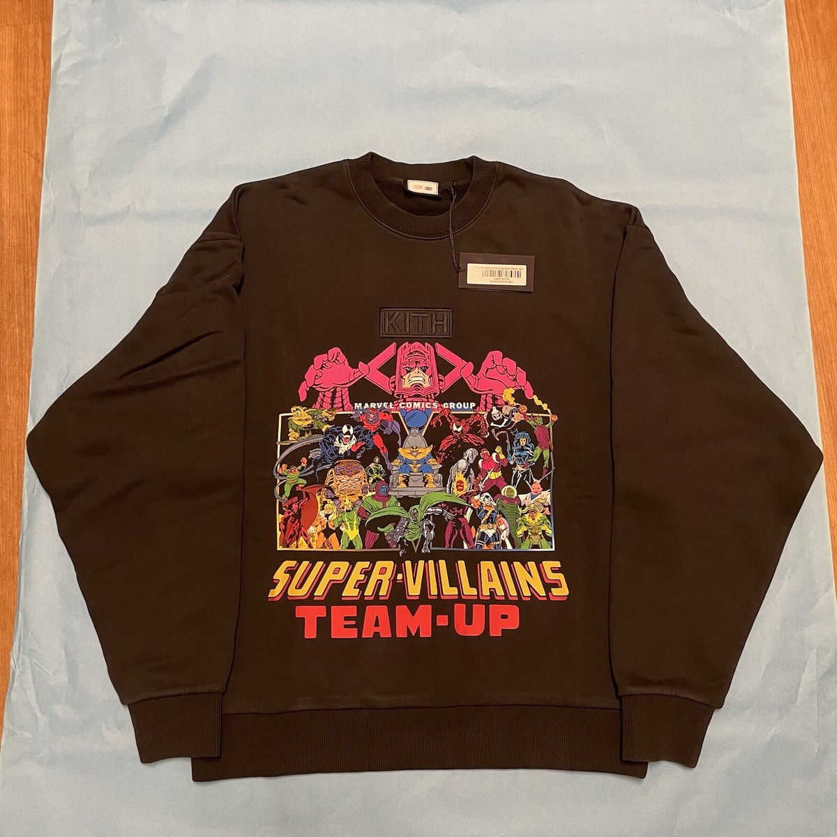 KITH x MARVEL Team Up Vintage crewneck