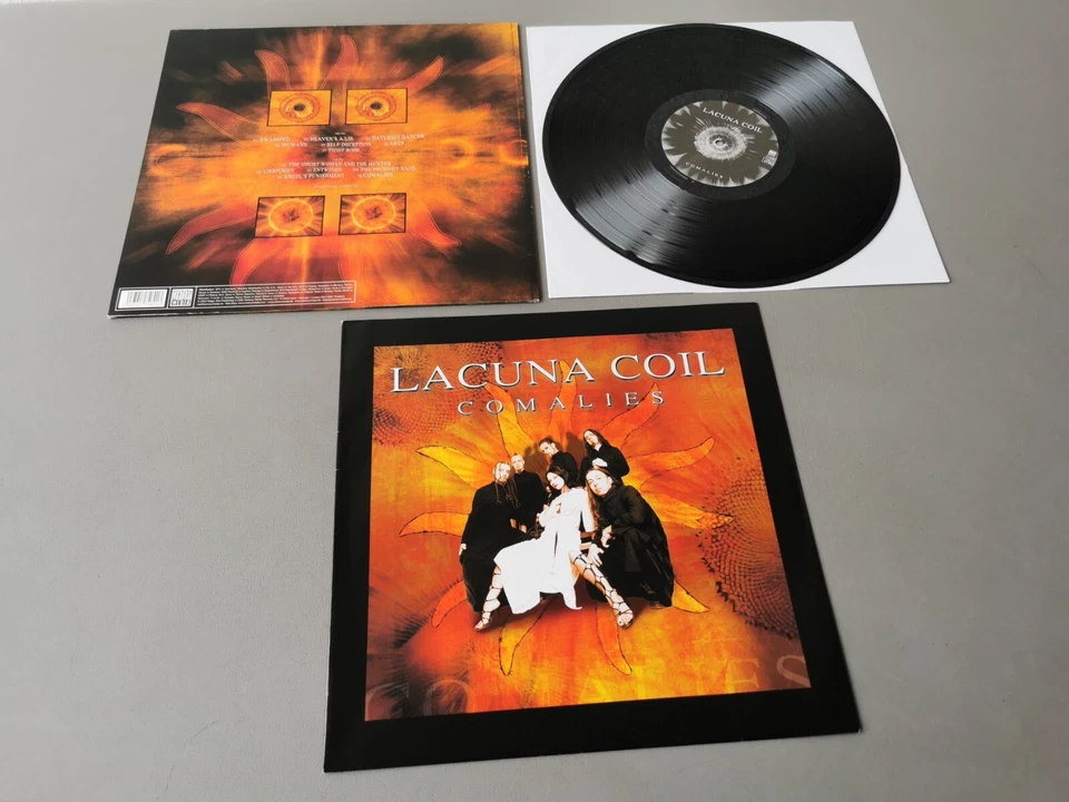 LACUNA COIL autographed original Vinyl LP Comalies (2002 Century Media Europe) - Imagem 2 de 2